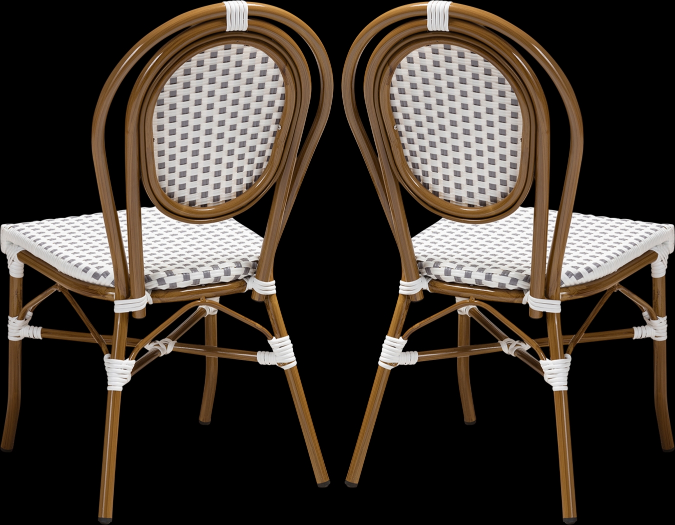 Braganza Gray Dining Chair, Set of 2 - Thumbnail - Image 5