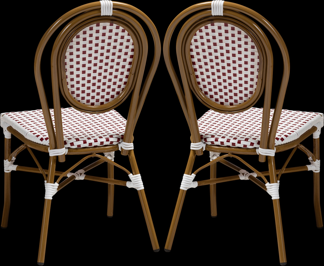 Braganza Red Dining Chair, Set of 2 - Thumbnail - Image 5