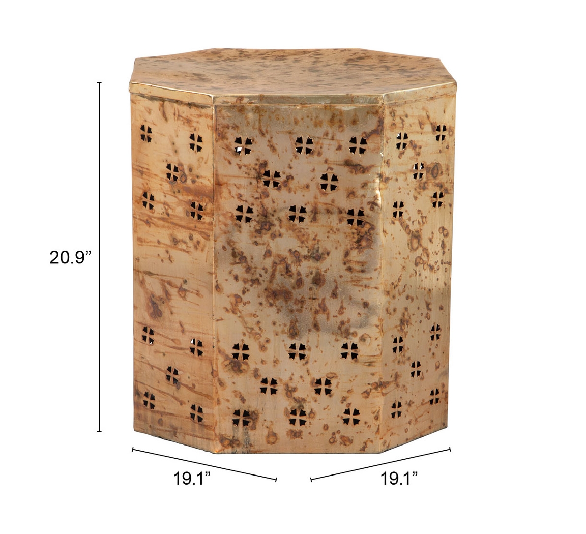 Bragraw Copper End Table - Thumbnail - Image 9