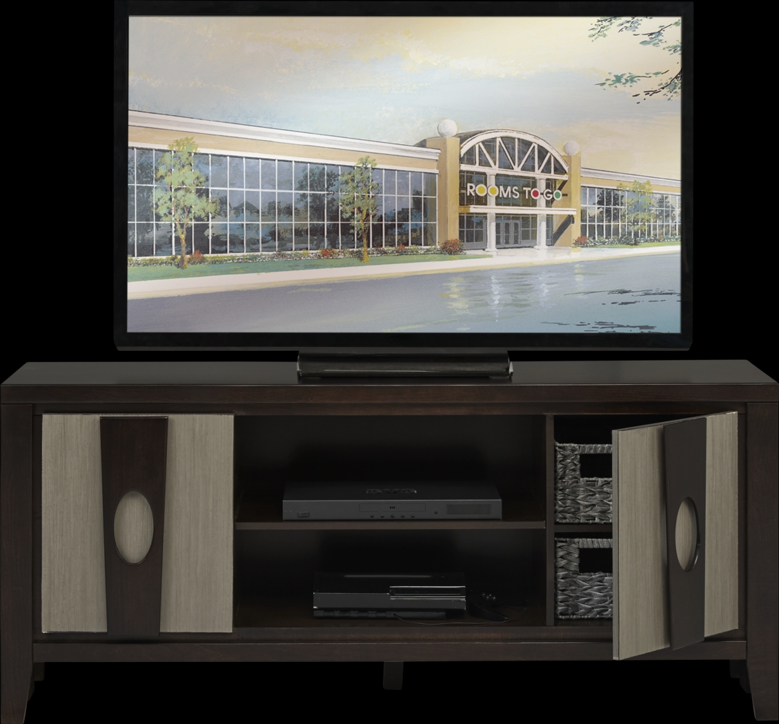 Braham II Brown Merlot 60 in. Console - Thumbnail - Image 2