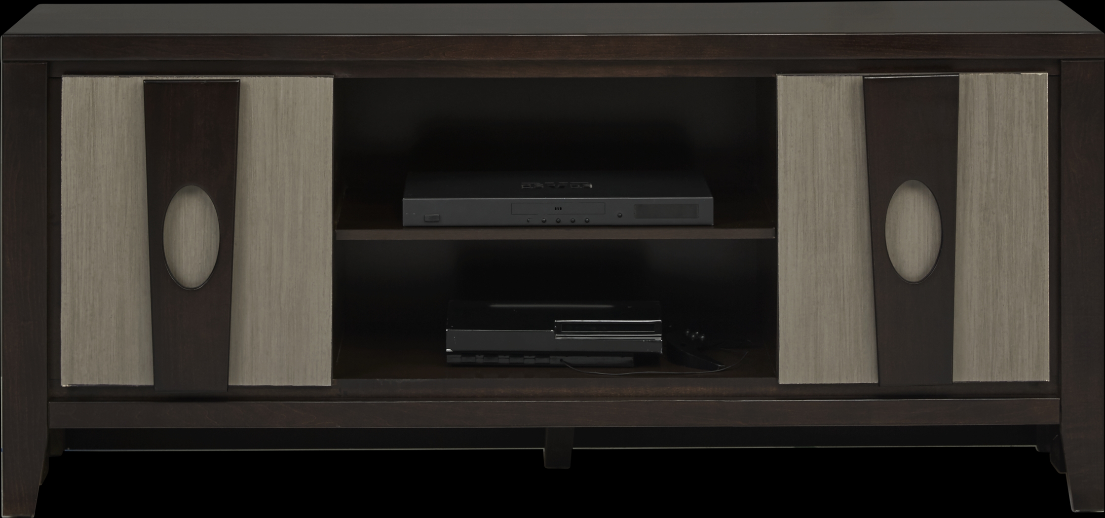 Braham II Brown Merlot 60 in. Console - Thumbnail - Image 3