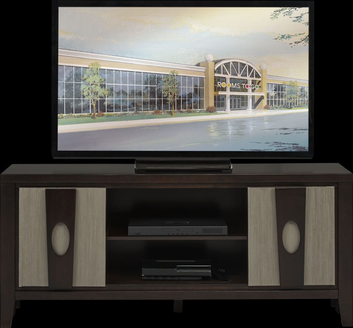 Braham II Brown Merlot 60 in. Console - Thumbnail - Image 1