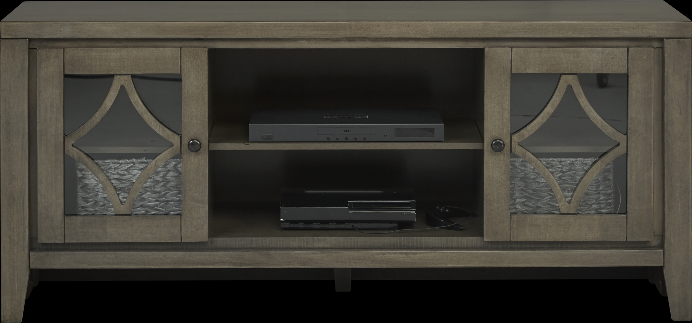 Braham II Cherry Gray 60 in. Console - Thumbnail - Image 3