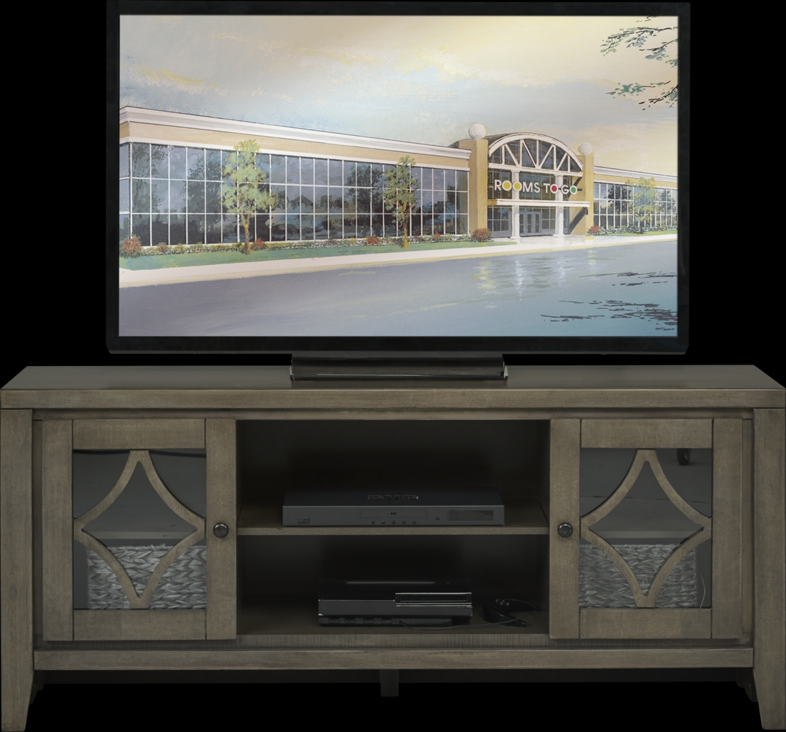 Braham II Cherry Gray 60 in. Console - Thumbnail - Image 1