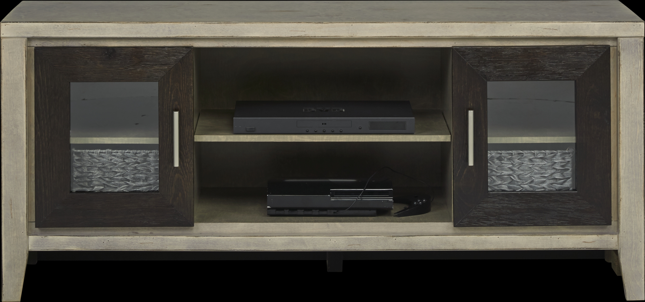 Braham II Driftwood Gray 60 in. Console - Thumbnail - Image 3