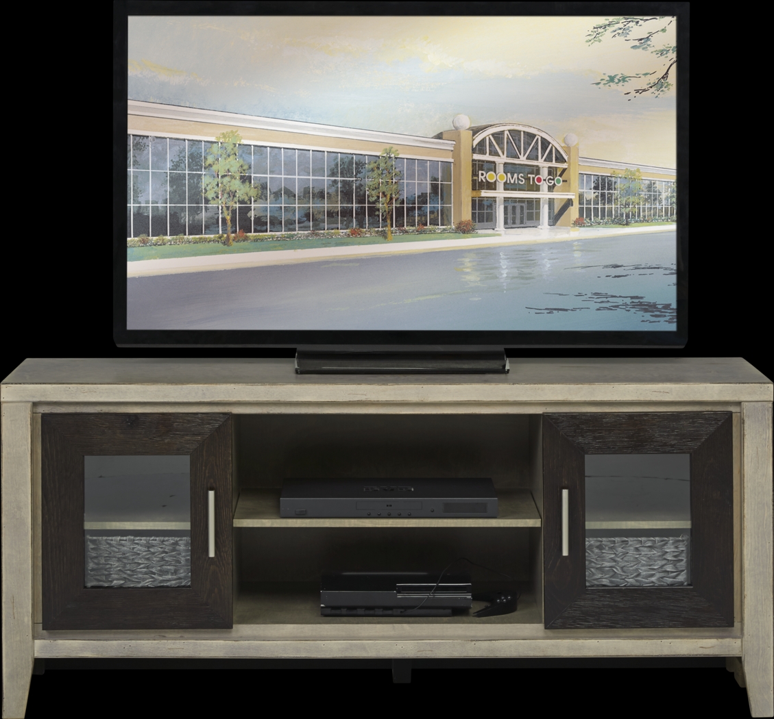 Braham II Driftwood Gray 60 in. Console - Thumbnail - Image 1