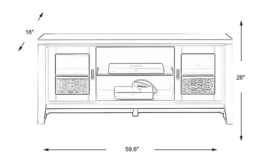 Dimension Image. Please refer to the Dimension Tab on this page for dimension details.
