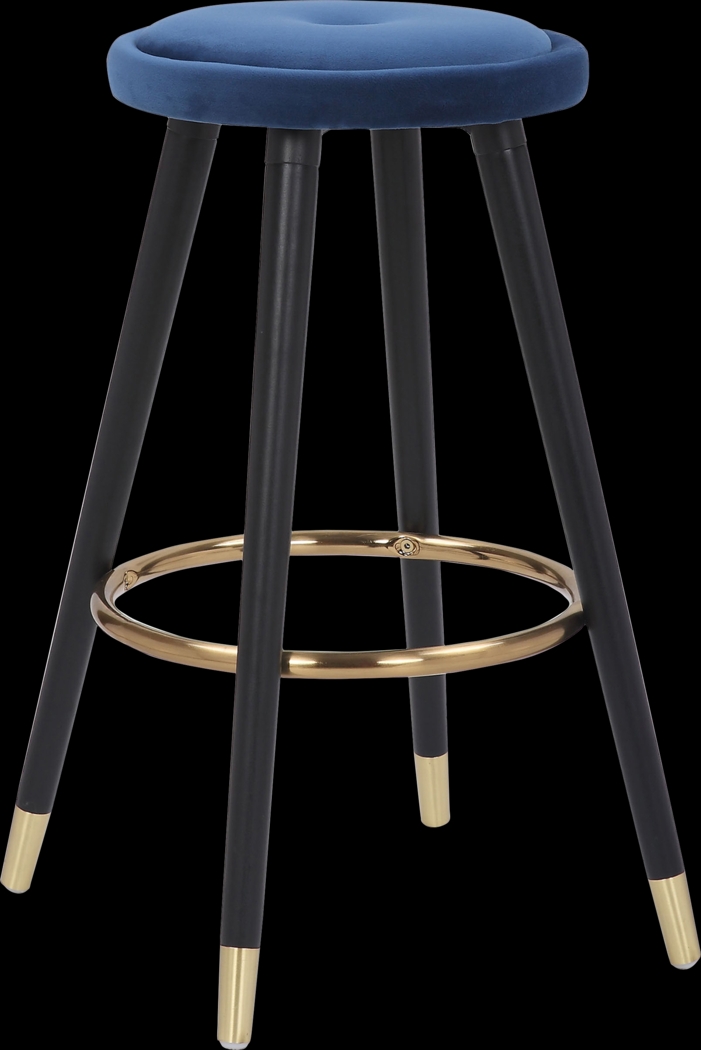 Braithwood Blue Counter Height Stool, Set of 2 - Thumbnail - Image 2