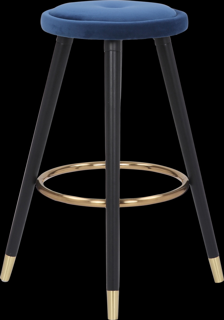 Braithwood Blue Counter Height Stool, Set of 2 - Thumbnail - Image 3