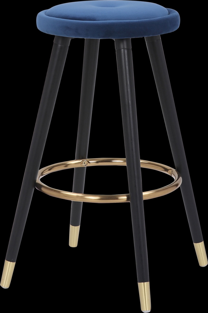 Braithwood Blue Counter Height Stool, Set of 2 - Thumbnail - Image 4