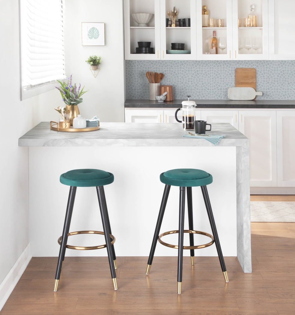 Braithwood Green Counter Height Stool, Set of 2 - Thumbnail - Image 9