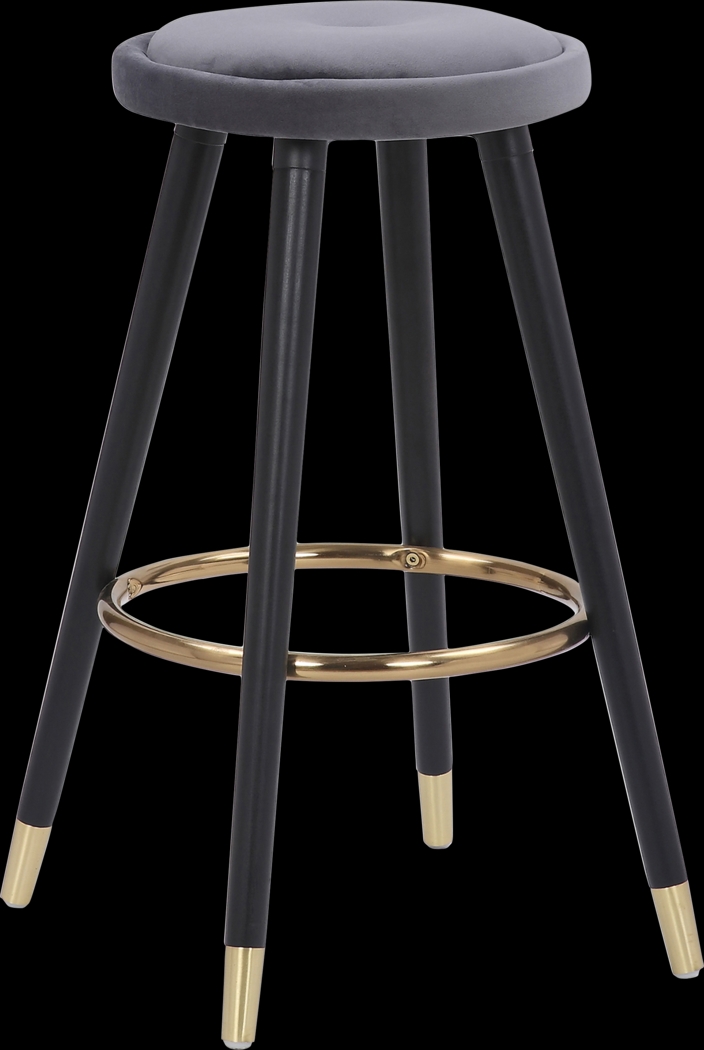 Braithwood Silver Counter Height Stool, Set of 2 - Thumbnail - Image 2