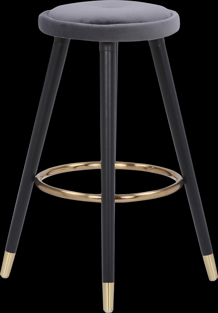 Braithwood Silver Counter Height Stool, Set of 2 - Thumbnail - Image 3