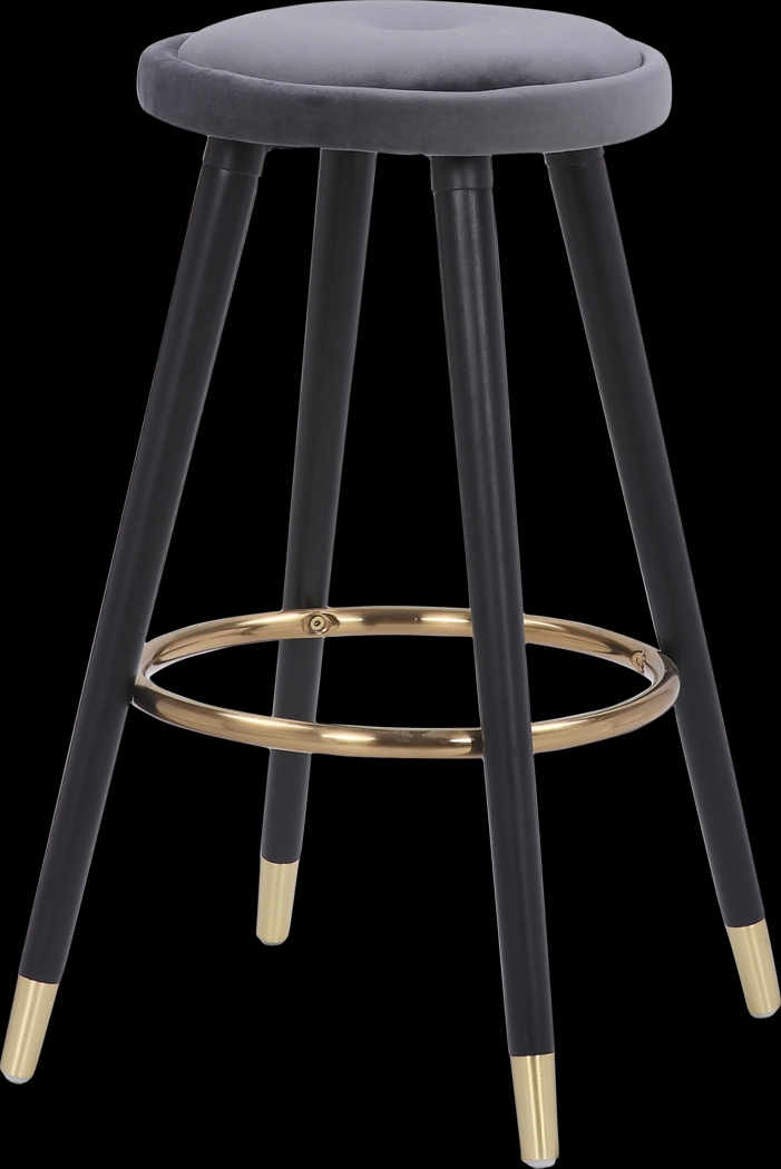 Braithwood Silver Counter Height Stool, Set of 2 - Thumbnail - Image 4