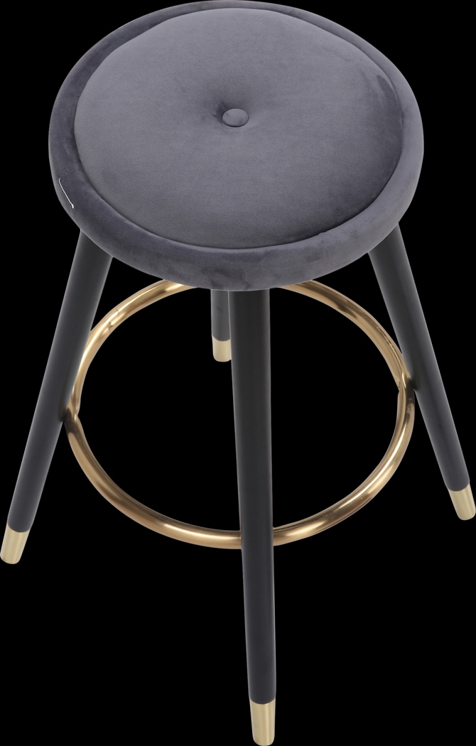 Braithwood Silver Counter Height Stool, Set of 2 - Thumbnail - Image 6