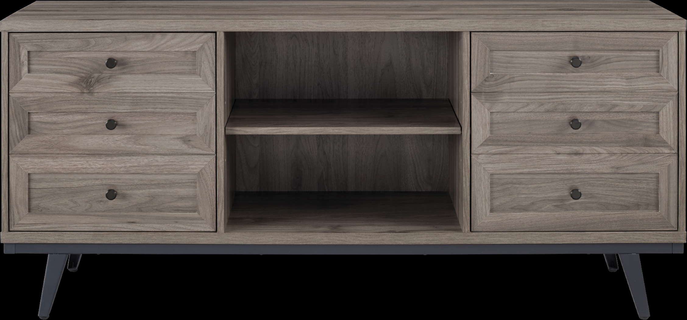 Bramblecrest Gray 58 in. Console - Thumbnail - Image 2