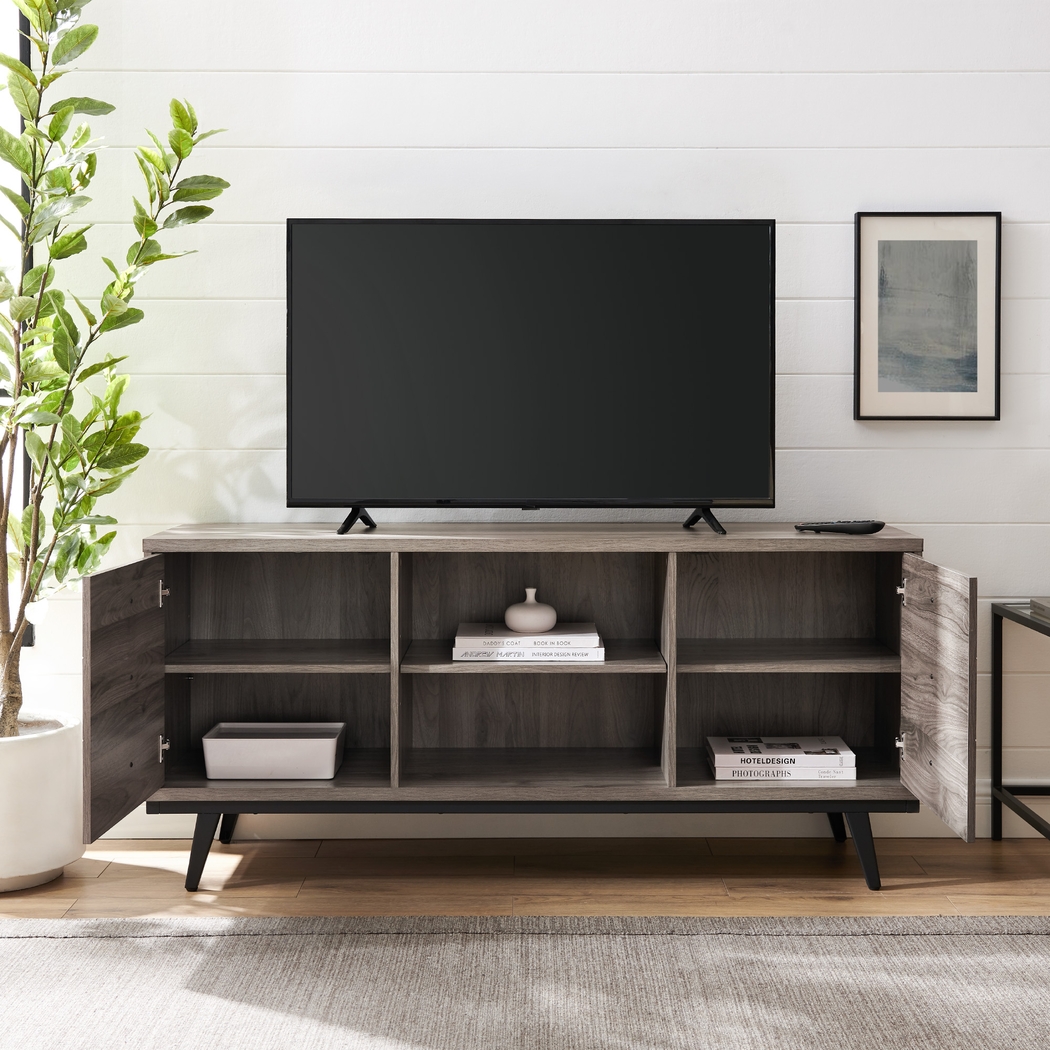 Bramblecrest Gray 58 in. Console - Thumbnail - Image 6