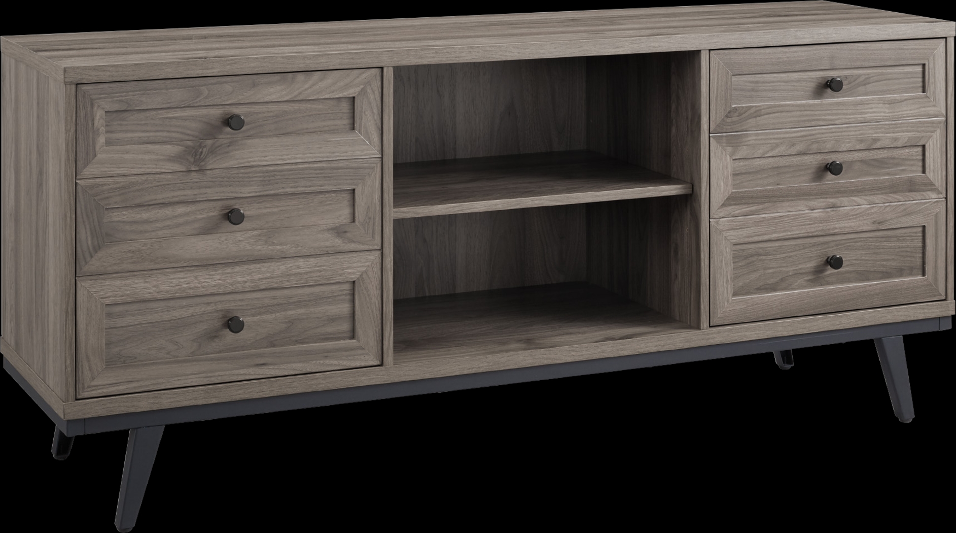 Bramblecrest Gray 58 in. Console - Thumbnail - Image 1