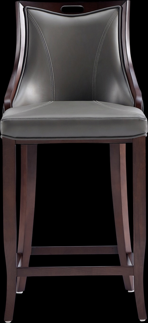 Bramblewoody Dark Gray Barstool - Thumbnail - Image 4