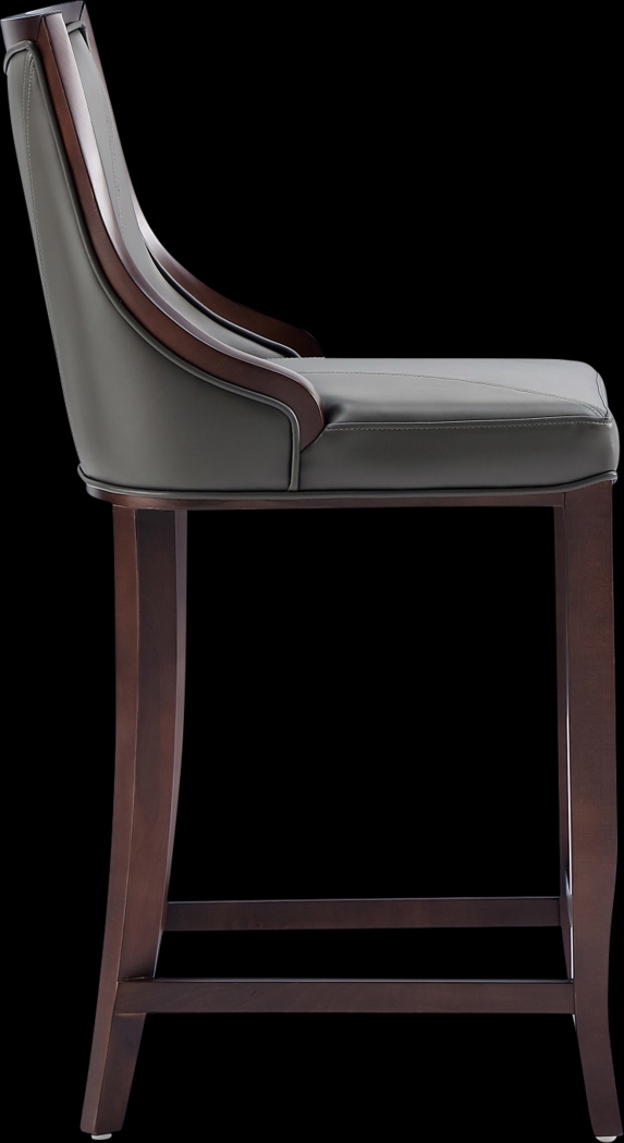 Bramblewoody Dark Gray Barstool - Thumbnail - Image 5