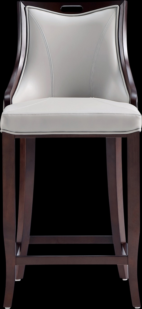 Bramblewoody Light Gray Barstool - Thumbnail - Image 3