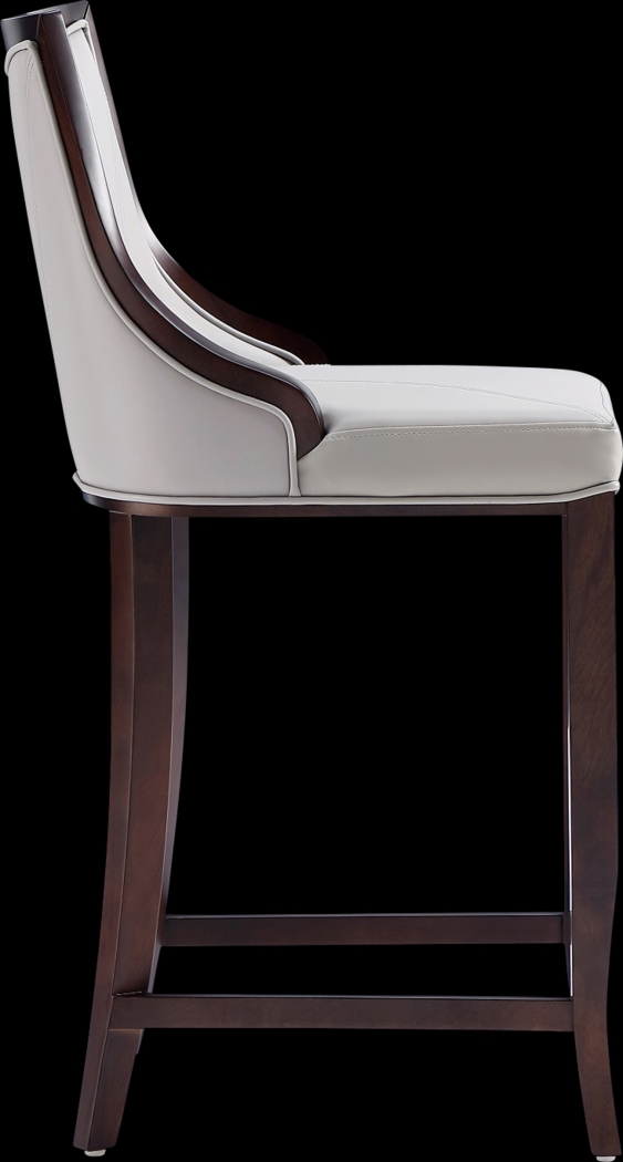 Bramblewoody Light Gray Barstool - Thumbnail - Image 4