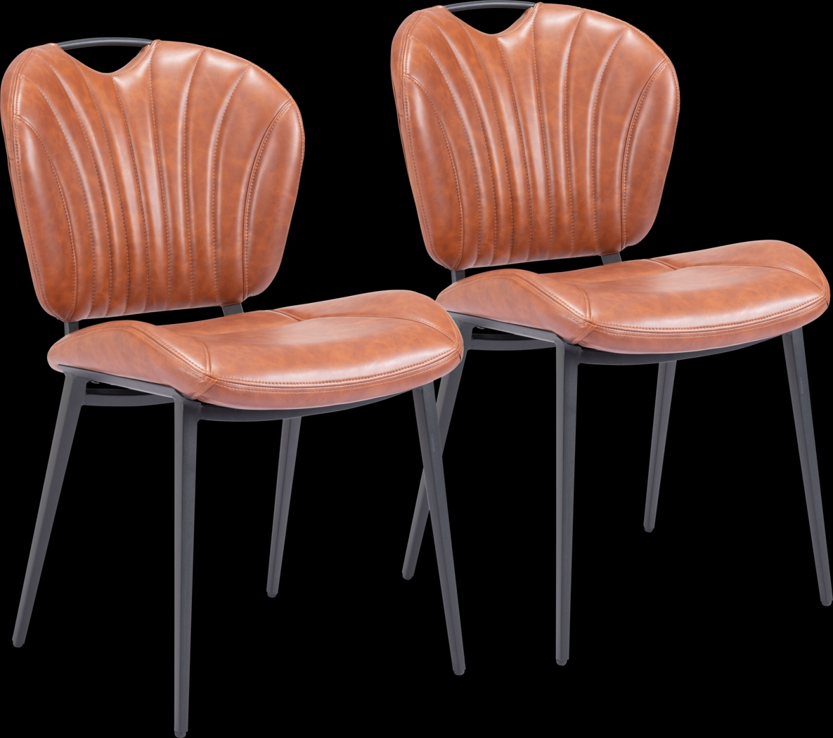 Bramerton Brown Dining Chair, Set of 2 - Thumbnail - Image 1