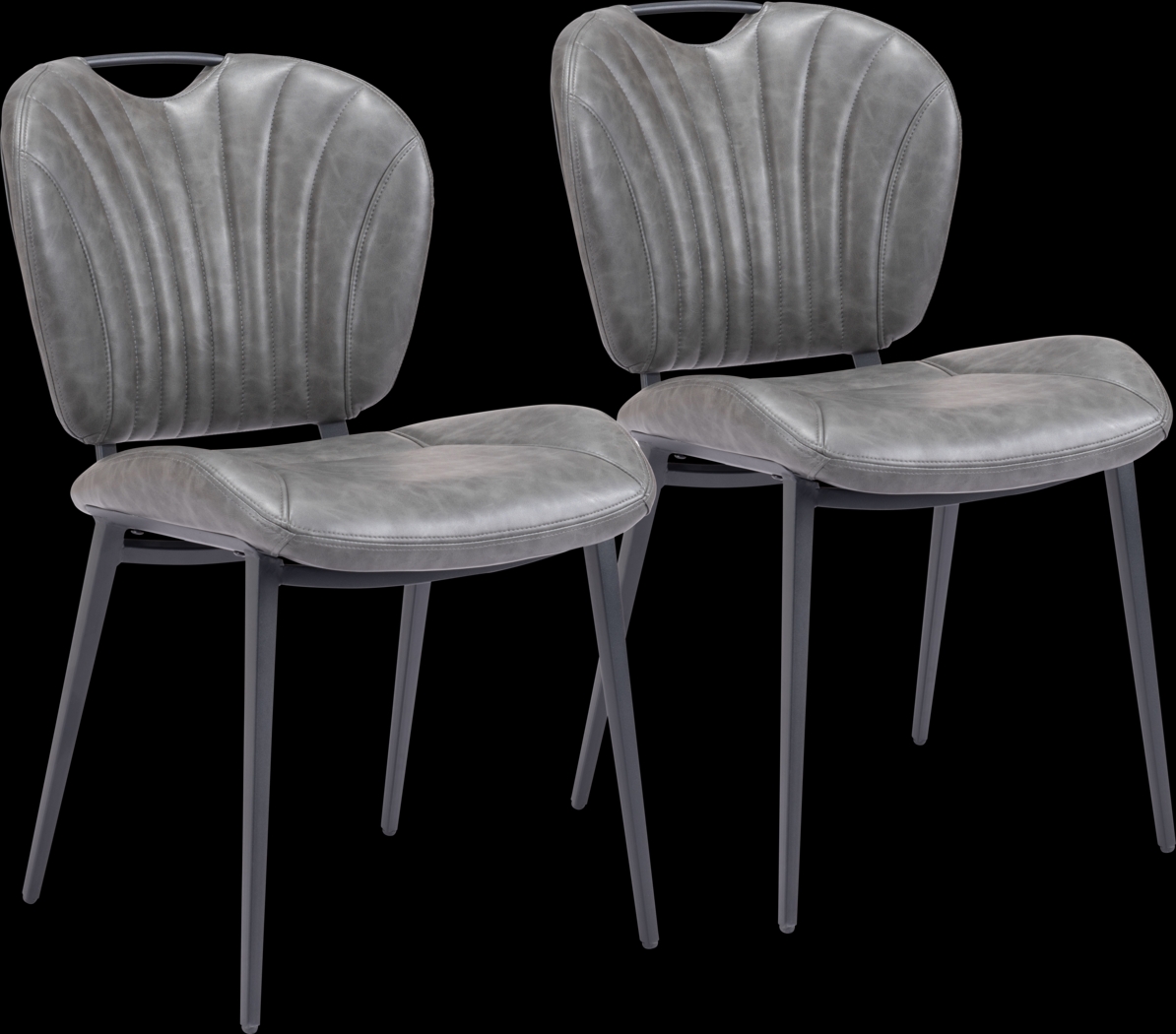 Bramerton Gray Dining Chair, Set of 2 - Thumbnail - Image 1