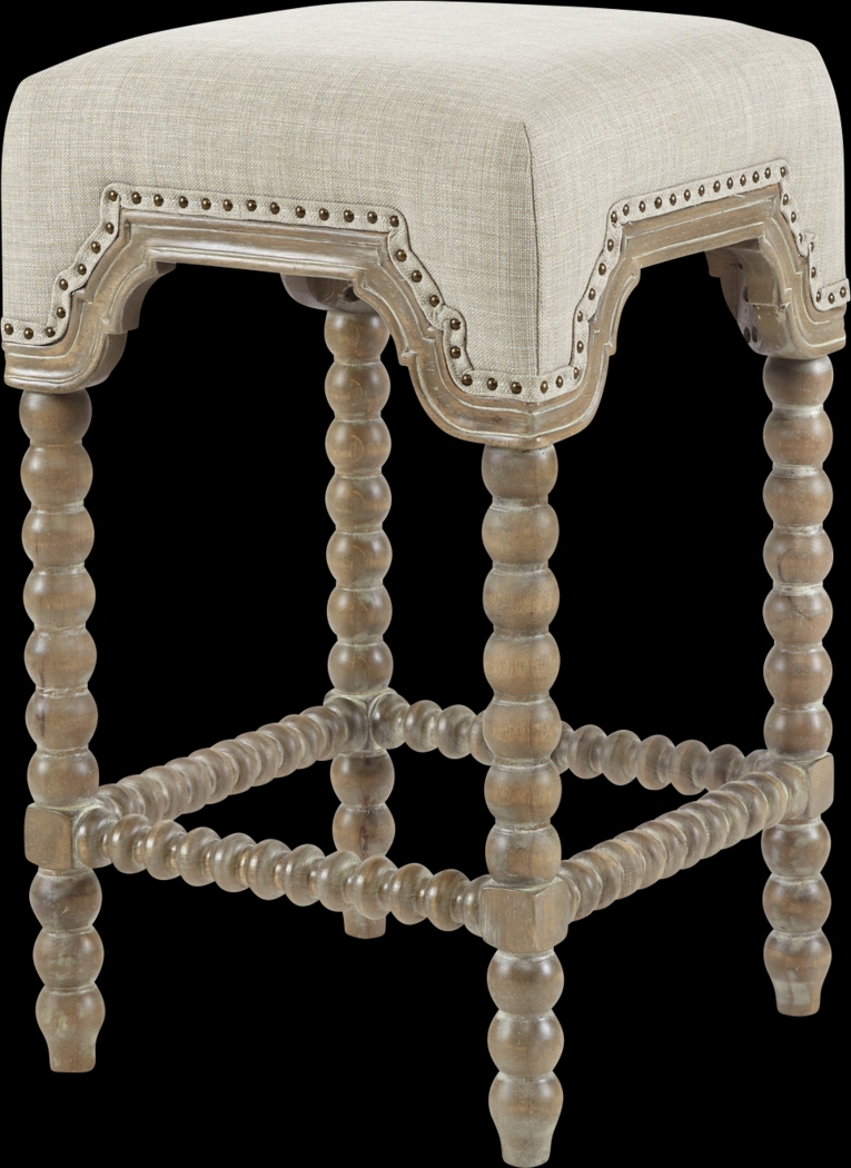 Bramhall Gray Counter Height Stool - Thumbnail - Image 1