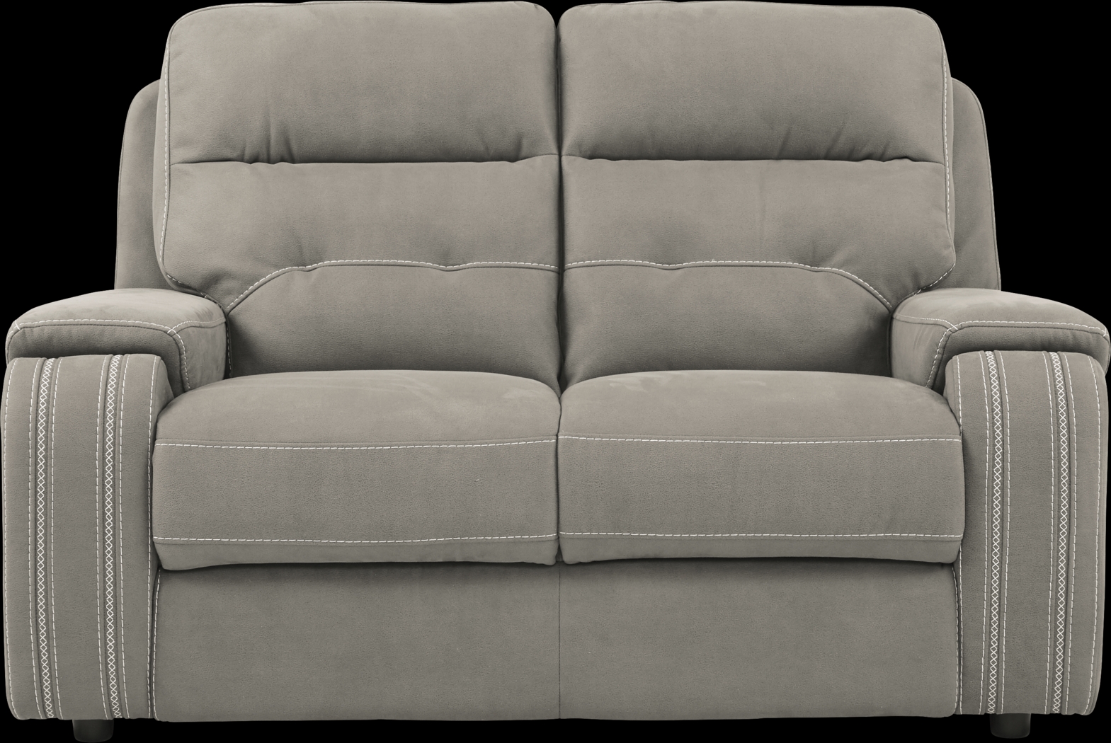 Brampton Place Mushroom Loveseat - Thumbnail - Image 1