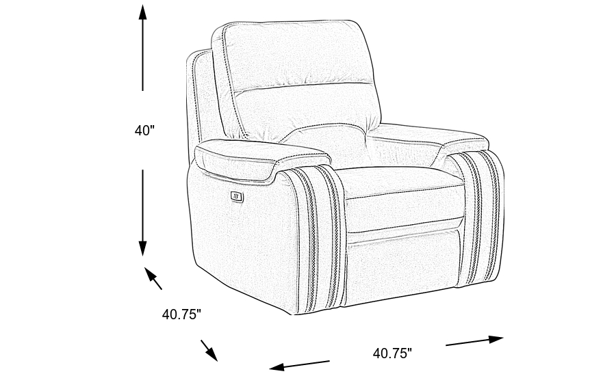 Dimension Image. Please refer to the Dimension Tab on this page for dimension details.