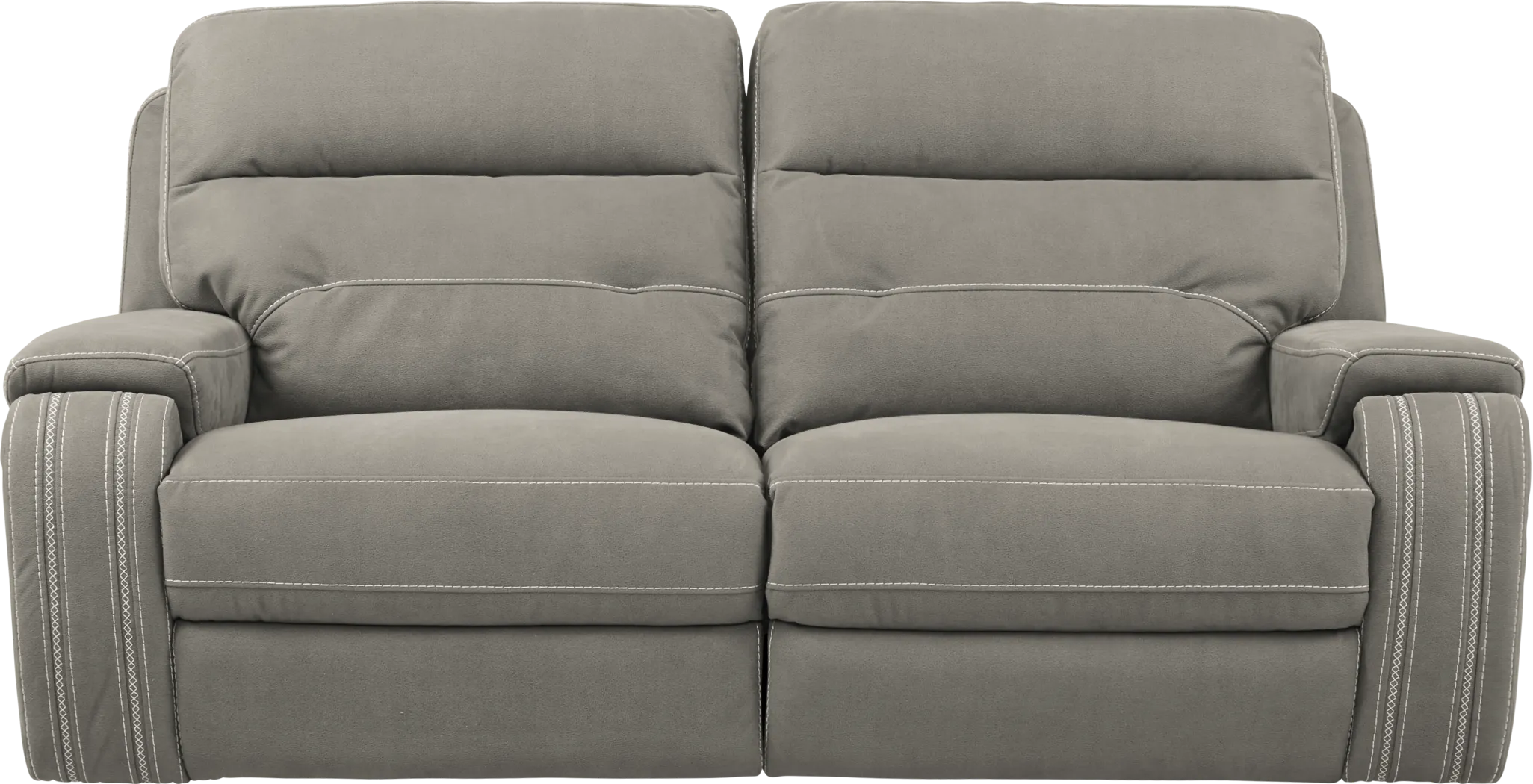 Brampton Place Mushroom Power Reclining Sofa - Thumbnail - Image 2