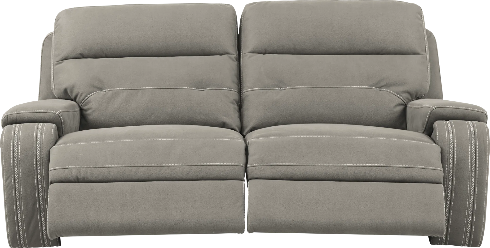 Brampton Place Mushroom Power Reclining Sofa - Thumbnail - Image 1
