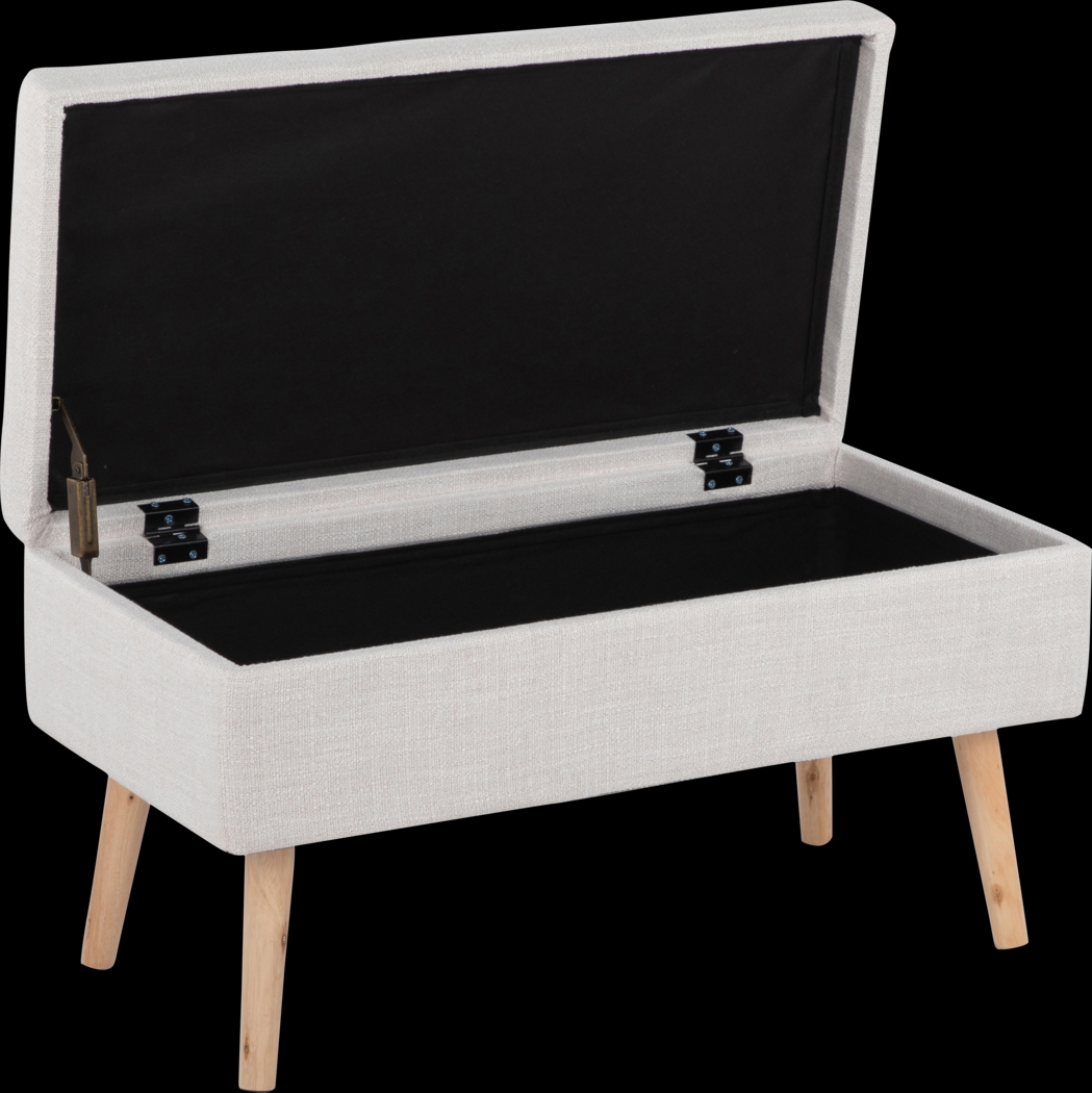 Branbrook Beige Accent Bench - Thumbnail - Image 2