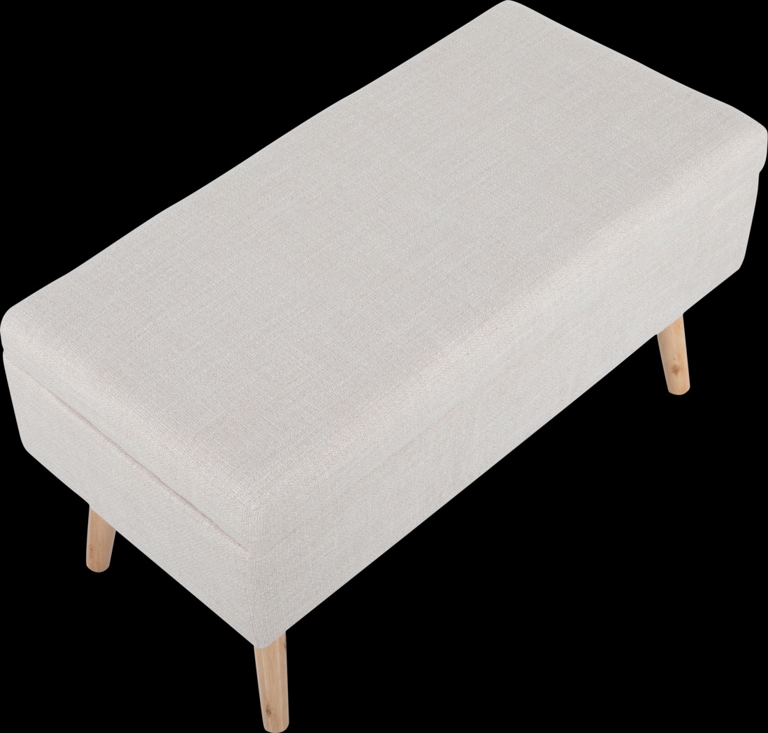 Branbrook Beige Accent Bench - Thumbnail - Image 7