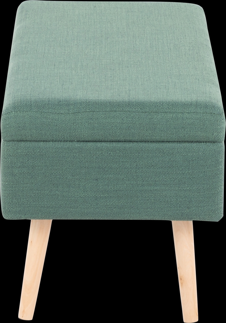 Branbrook Green Accent Bench - Thumbnail - Image 3