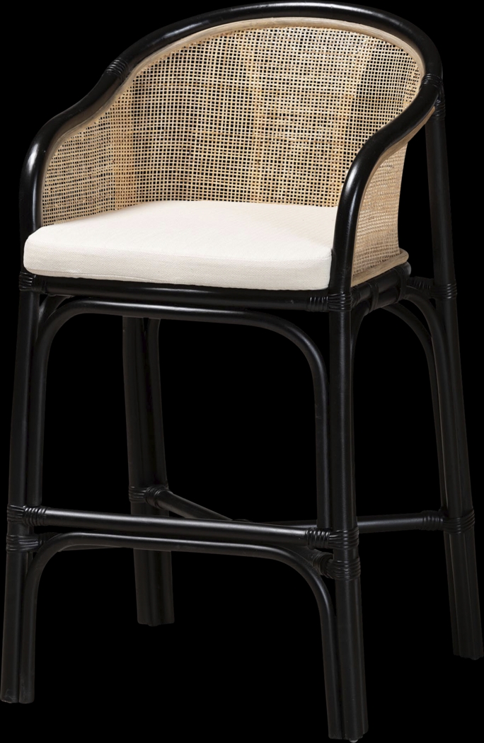 Branchaud Black Counter Stool - Thumbnail - Image 1