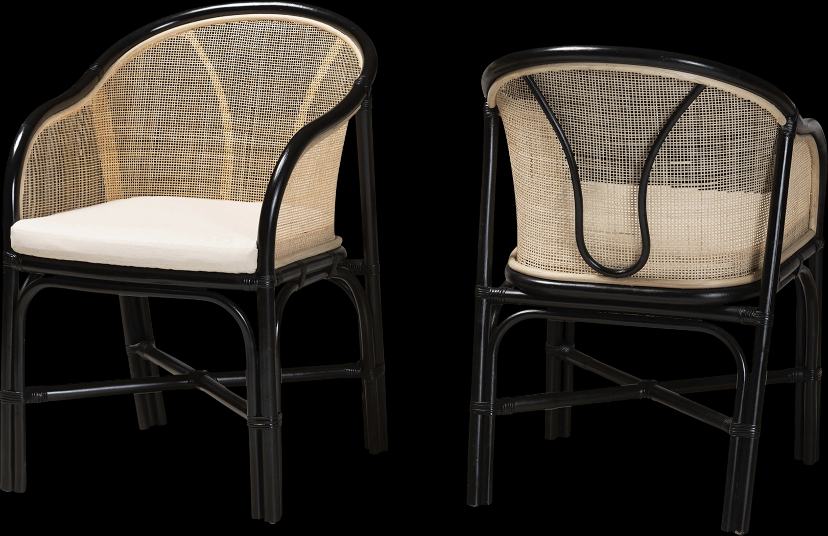 Branchaud Natural Arm Chair, Set of 2 - Thumbnail - Image 1