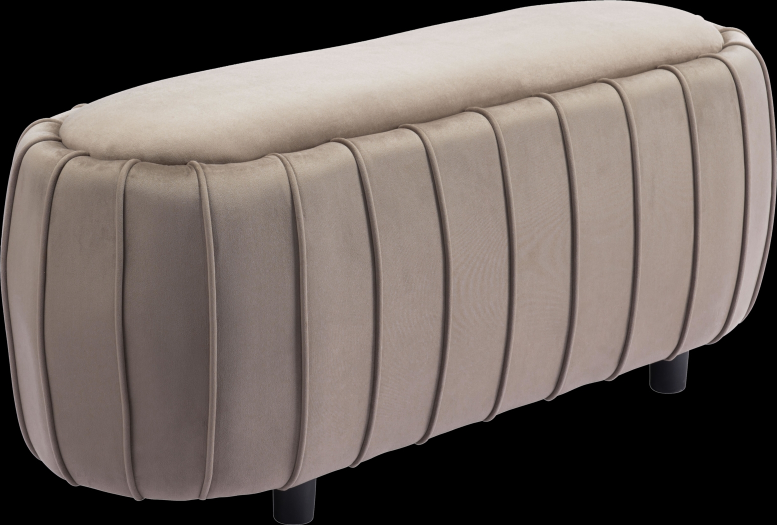 Brandilyn Beige Bench - Thumbnail - Image 3
