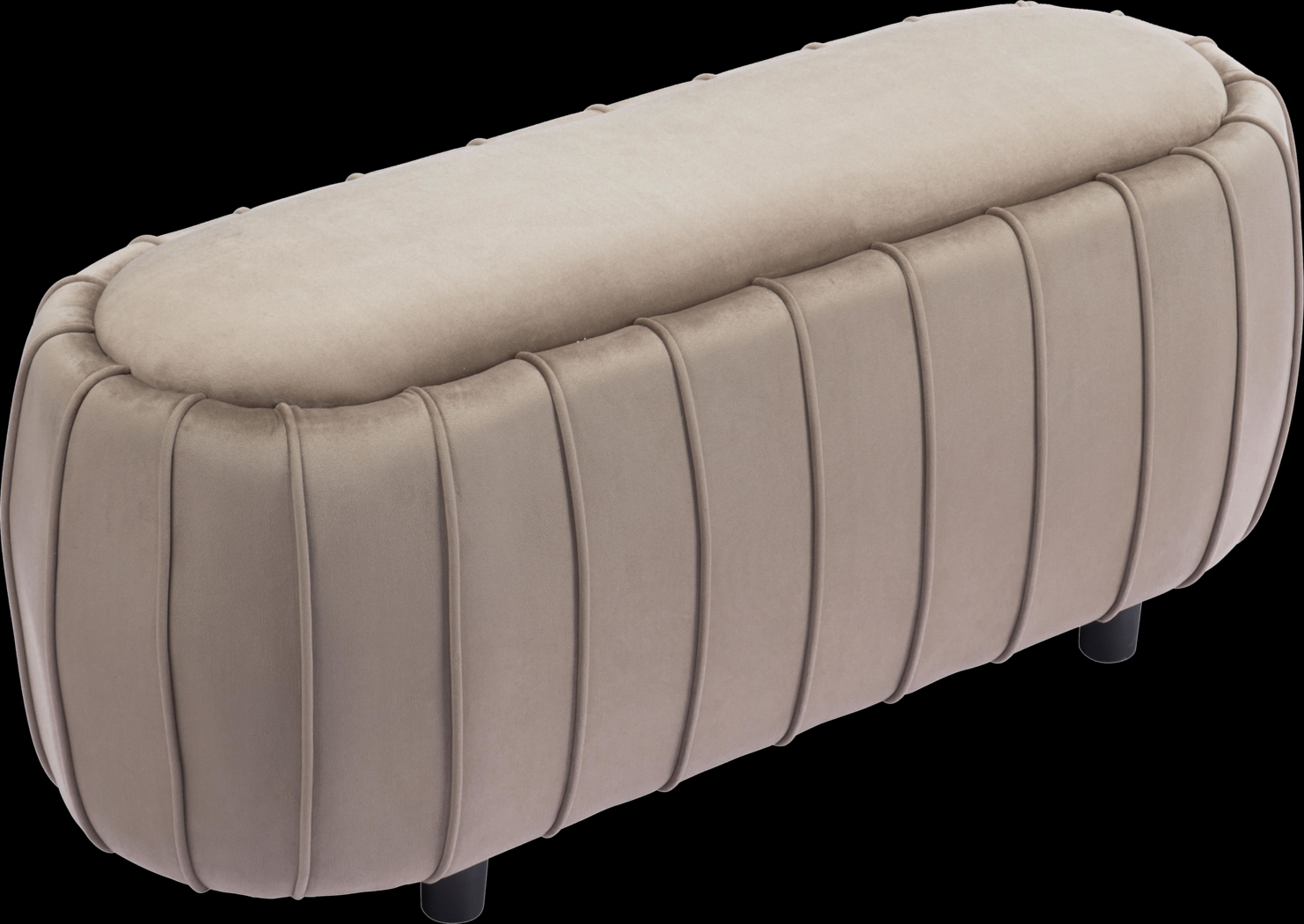 Brandilyn Beige Bench - Thumbnail - Image 4