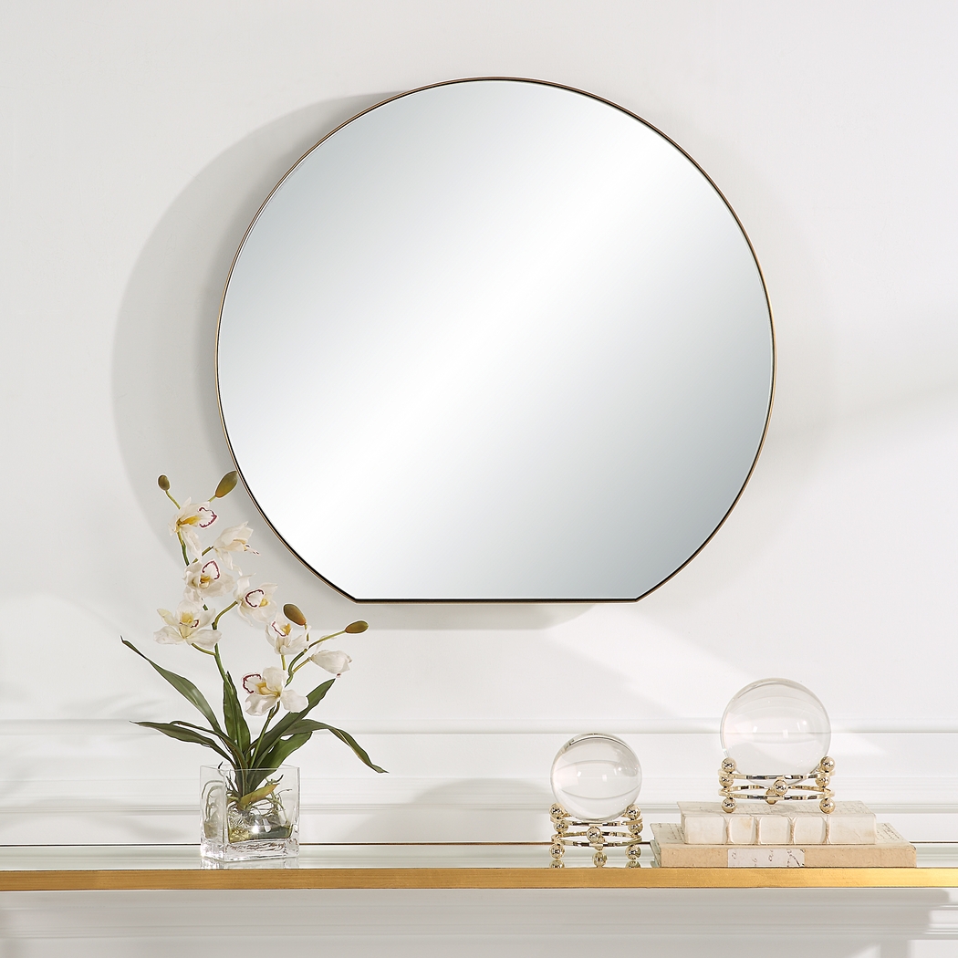 Branja Brass Mirror - Thumbnail - Image 2