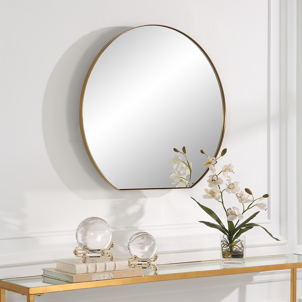 Branja Brass Mirror - Thumbnail - Image 3