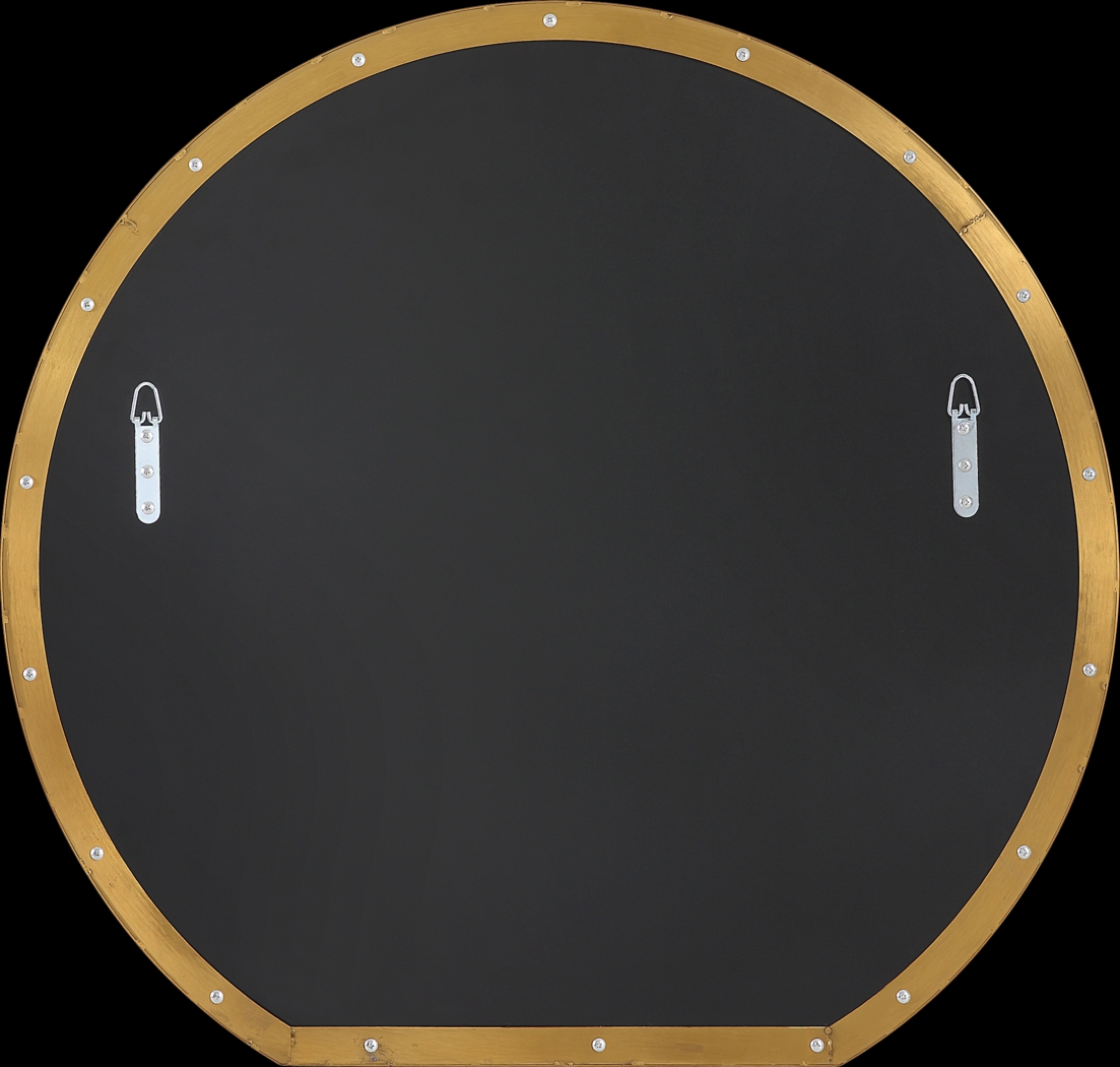 Branja Brass Mirror - Thumbnail - Image 4