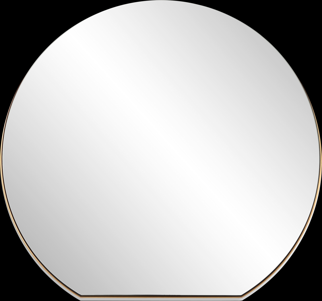 Branja Brass Mirror - Thumbnail - Image 1