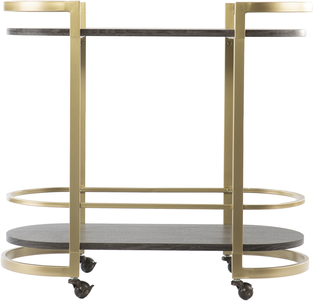 Branscome Black Bar Cart - Thumbnail - Image 4