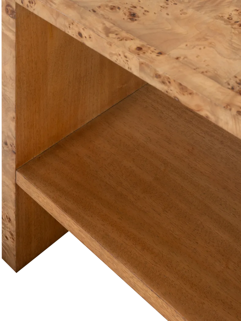 Branson Brown Chairside Table - Thumbnail - Image 2