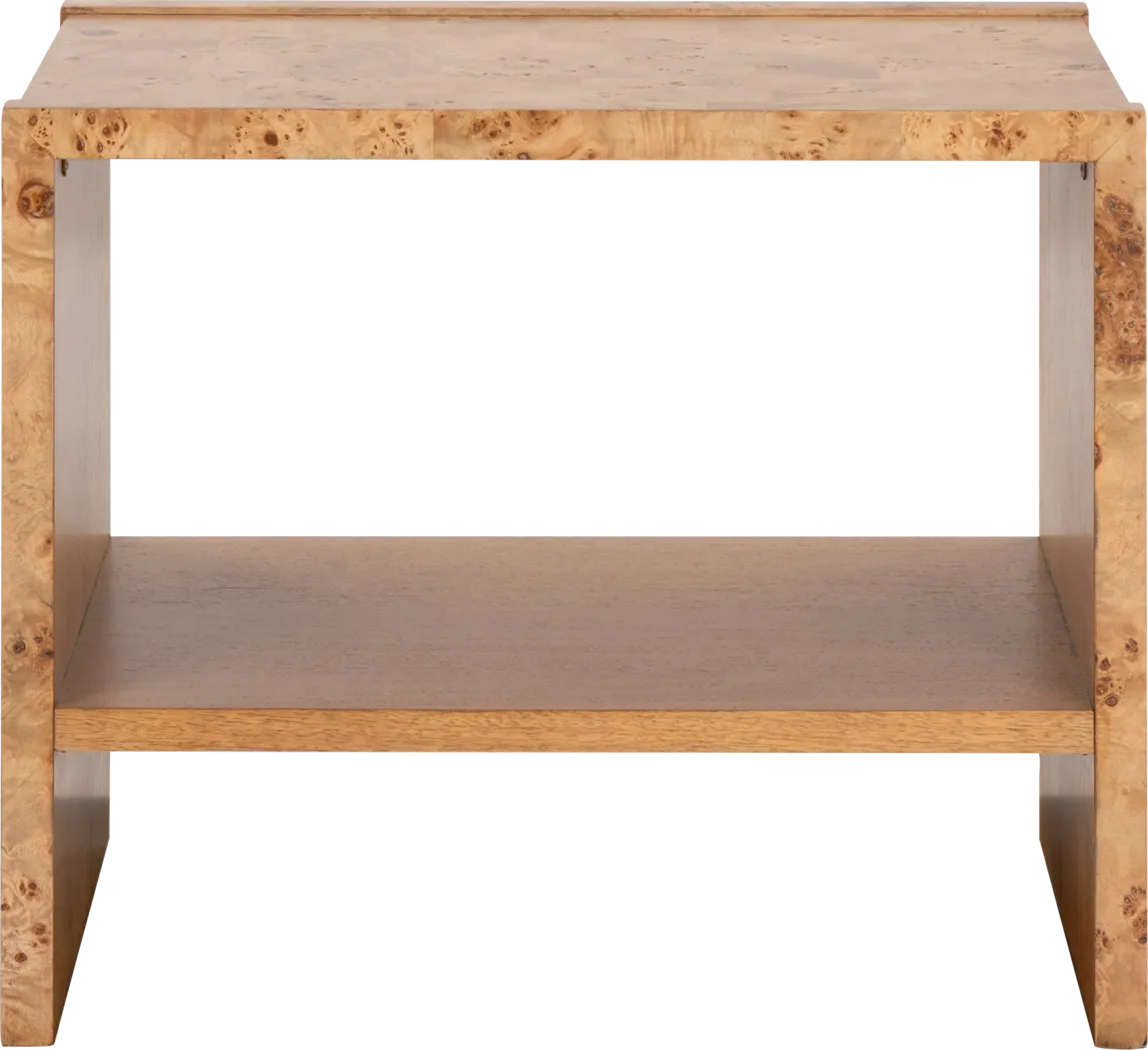 Branson Brown Chairside Table - Thumbnail - Image 3