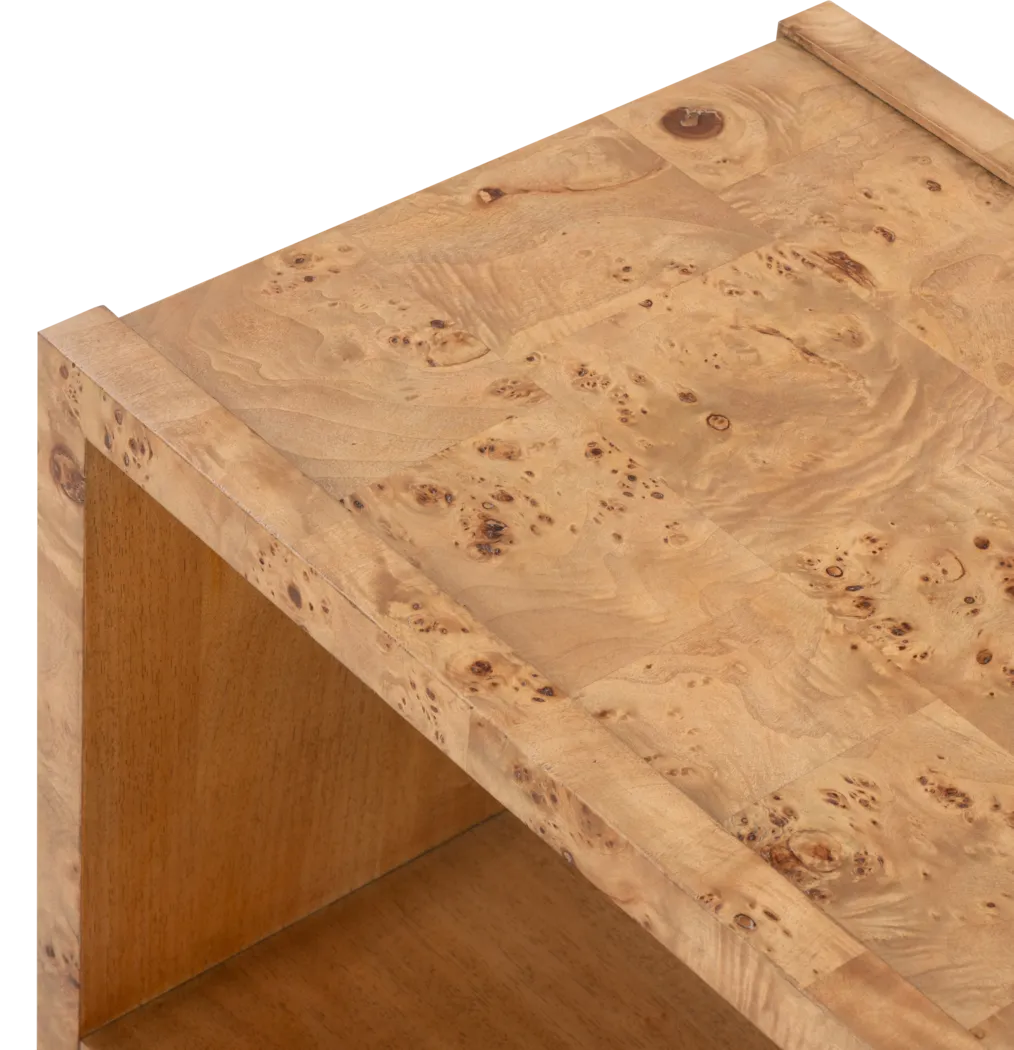 Branson Brown Chairside Table - Thumbnail - Image 4