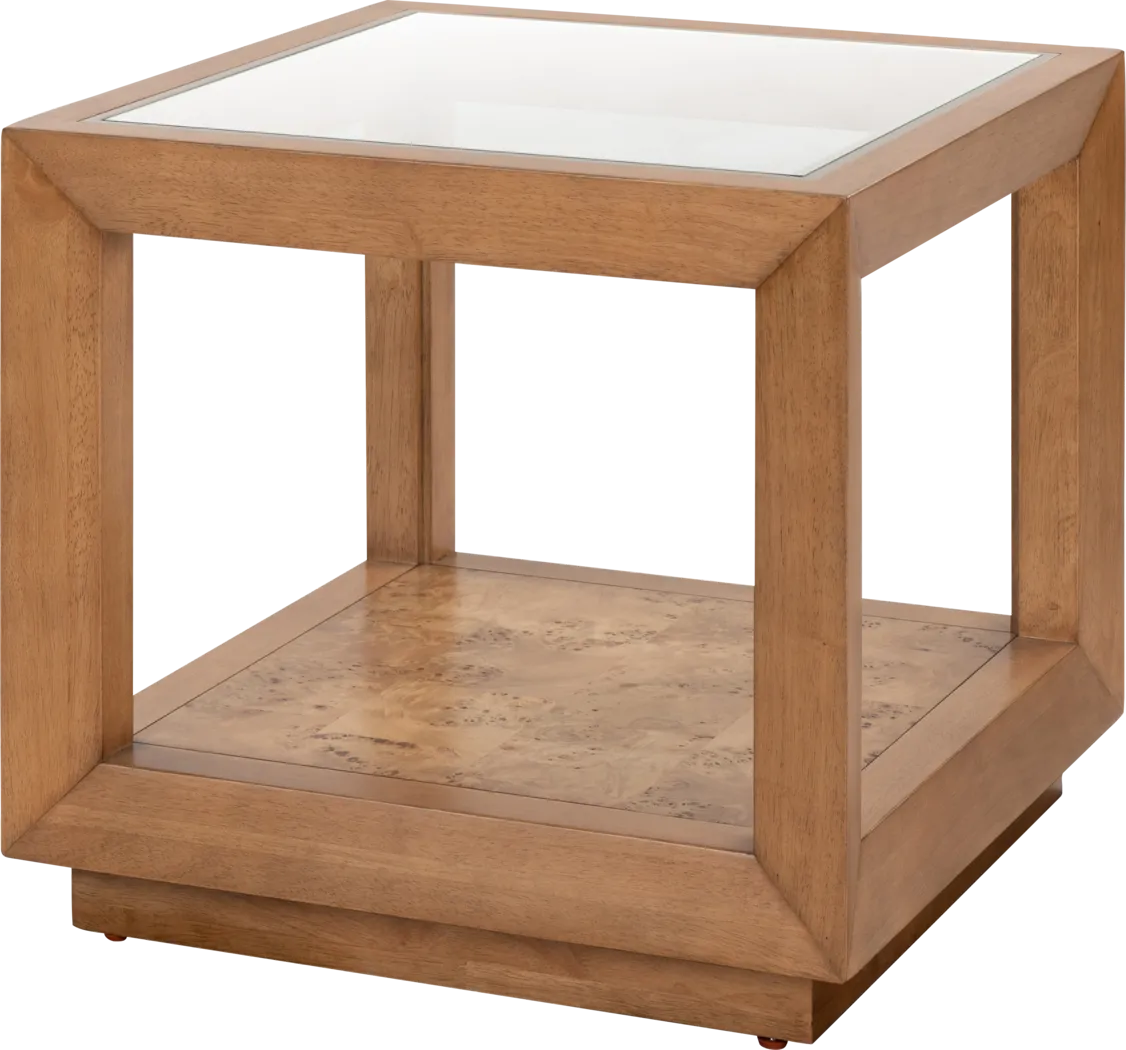 Branson Brown End Table - Thumbnail - Image 1