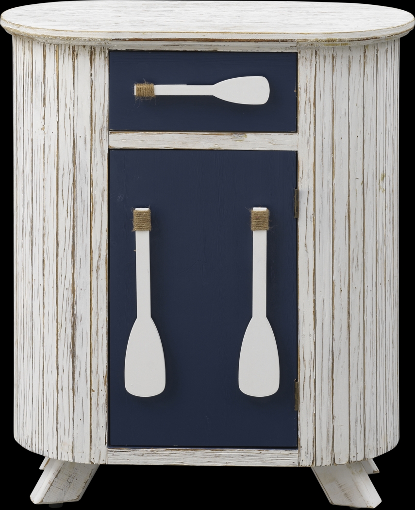 Branteresa White Accent Cabinet - Thumbnail - Image 3